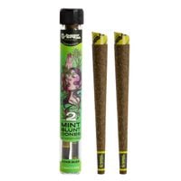 wrapy konopne g-rollz miętowe - 2 szt.