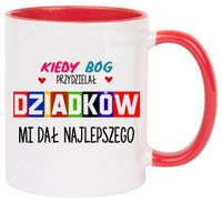 KUBEK Z NADRUKIEM ŚMIESZNY PREZENT DZIEŃ DZIADKA URODZINY IMIENINY DZIADEK