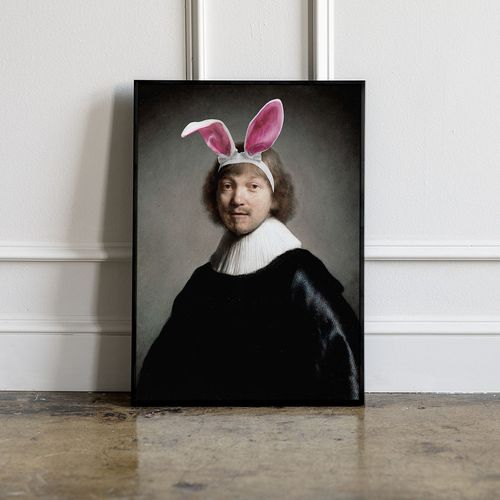 Plakat króliczek rembrandt 30x40 cm na Arena.pl
