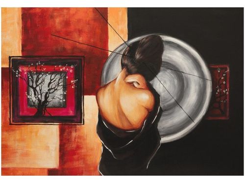 100 70CM OBRAZ PŁÓTNO SAO CHANG PŁÓTNO RAMA na Arena.pl