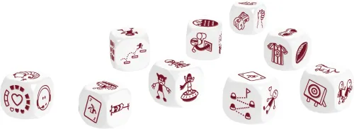 Gra imprezowa - Story Cubes Bohaterowie - rzuć kośćmi i stwórz opowieść na Arena.pl