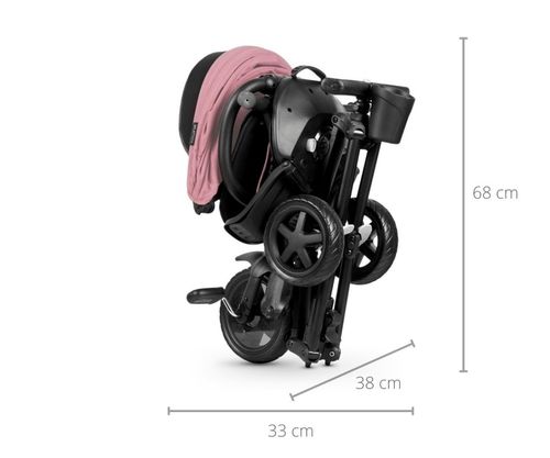 Qplay Rowerek Trójkołowy Nova Niello Pink na Arena.pl