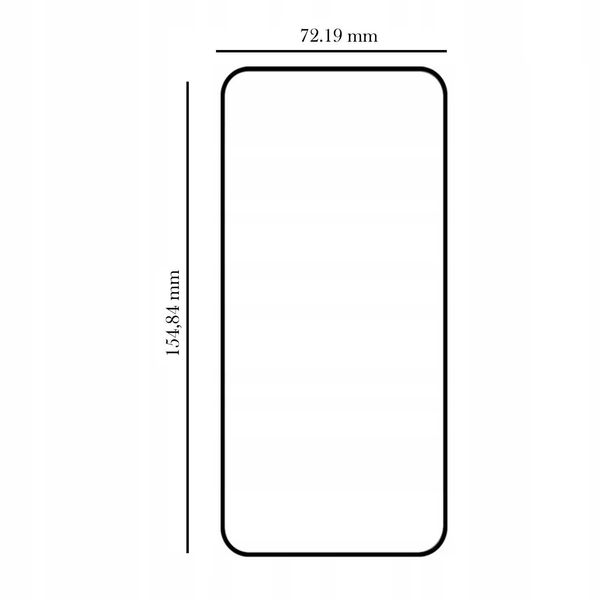 Spacecase Glass Full Cover Galaxy S25 Edge zdjęcie 6