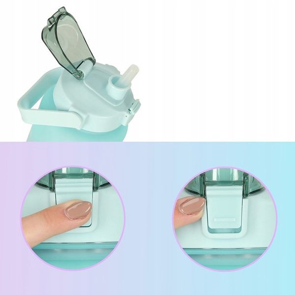 Butelka na wodę bidon 2000ml zdjęcie 3