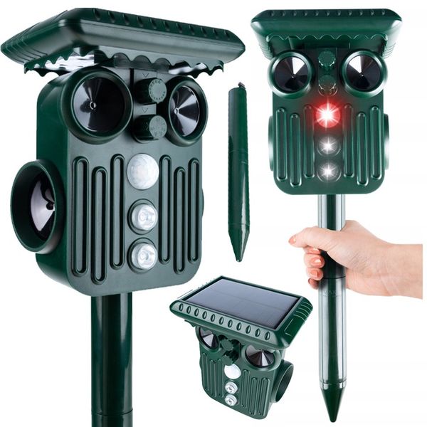 ODSTRASZACZ zwierząt KOTÓW PSÓW PTAKÓW DZIKÓW DUŻY zdjęcie 7