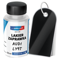 lakier zaprawkowy zaprawka samochodowy audi ly9t / y9t / 0e mythosschwarz