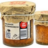 Mielczarek KIEŁBASA PO ŚWINIOBICIU W SŁOIKU słoiku 90% MIĘSO! 300G 0,3KG