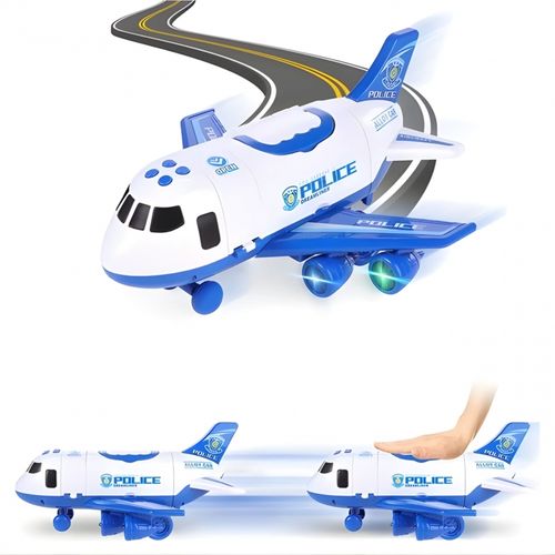 ZESTAW POLICJA SAMOLOT   AUTA ZNAKI DROGOWE na Arena.pl