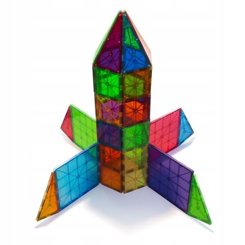 Klocki Magnetyczne 100 elementów Magna-Tiles na Arena.pl
