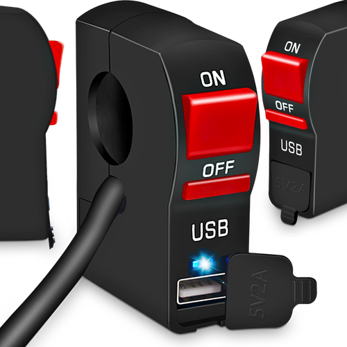 Halogeny LED Motocyklowe Lightbary Soczewka Lampa Halogen Czarne U5 3000LM na Arena.pl