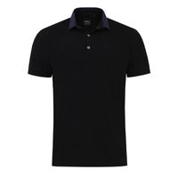 Męska koszulka polo Odo czarna Rozmiar - L