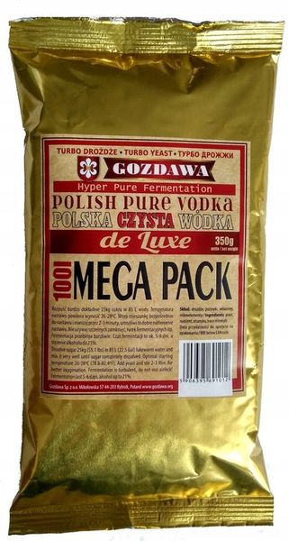 DROŻDZE GOZDAWA CZYSTA WÓDKA NA 100L zdjęcie 1