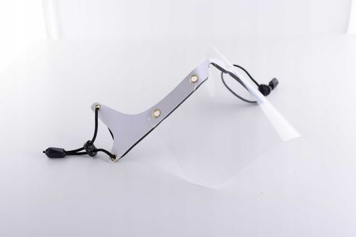 przyłbica minishield / hilfitec / biała m na Arena.pl