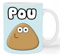 Kubek ceramiczny Pou - gra wideo