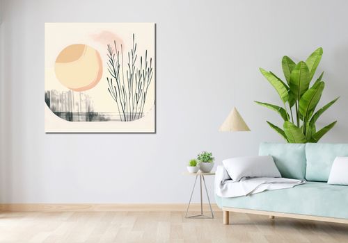 Obraz 100x100cm Pastelowy Wschód na Arena.pl