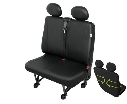 Renault TRAFIC II 9 miejsc pokrowce SKÓRA PREMIUM na Arena.pl