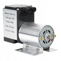POMPA PRÓŻNIOWA DC 12V, 72KPA, 8W, 12L/MIN