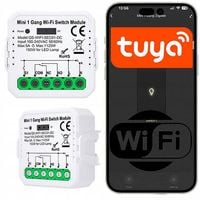 Sterownik Przekaźnik WiFi TUYA BEZNAPIĘCIOWY Smart