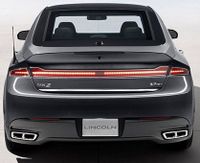 Lincoln MKZ 2005-10 -Listwa Chrom chromowana na bagażnik Nakładka