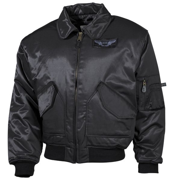 Kurtka pilotka US CWU czarna zdjęcie 1