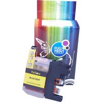 Zamiennik tuszu LC123Y Żółty (CHIP)