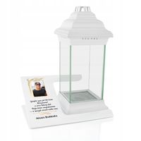 PODSTAWKA POD ZNICZ DEDYKACJA LAMPION XXL DUŻA