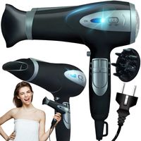 Suszarka do włosów z jonizacją zimnym nawiewem akcesoriami 5w1 2000 W