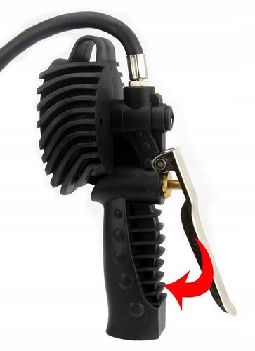 PISTOLET DO POMPOWANIA KÓŁ OPON PNEUMATYCZNY Z MANOMETREM KOMPRESORA POMPKA na Arena.pl