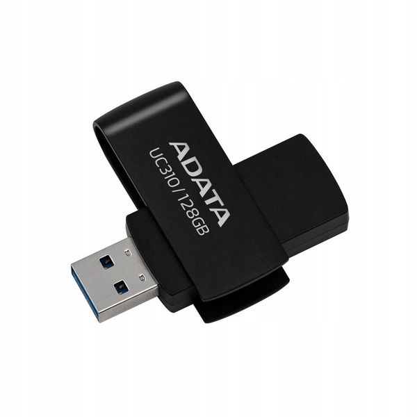 Pendrive ADATA 128GB UC310 czarny (USB 3.2) zdjęcie 3