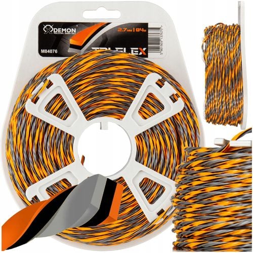 żyłka tnąca demon tri-flex 2.7mm | 84m na Arena.pl