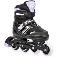 Rolki Regulowane Raven Helixi Black Violet Junior LED 34-37