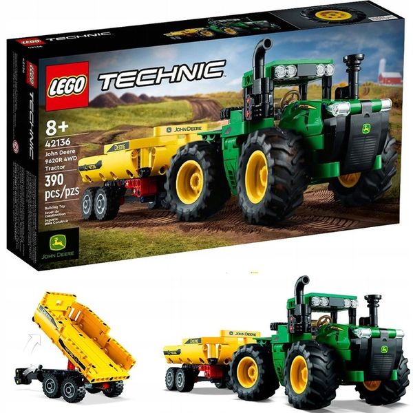 LEGO Technic Traktor John Deere 9620R 4WD 42136 zdjęcie 6