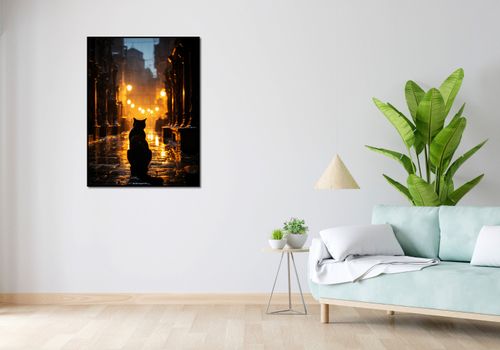 Plakat 75x100cm Samotna Wędrowczyni na Arena.pl