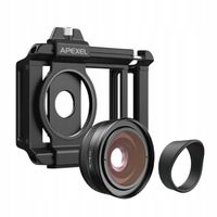 Obiektyw soczewka MAKRO do telefonu Apexel ZOOM 10-20X Przysłona f/1.05