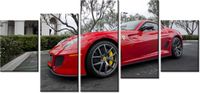 70CM 150CM OBRAZ 5 ELEM FERRARI 599 GTO AXION23 ŚCIENNY