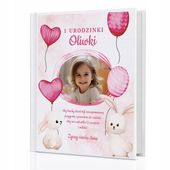 PREZENT dla dziecka Mała syrenka KSIĘGA BAŚNI z  DEDYKACJĄ  CHRZEST ROCZEK