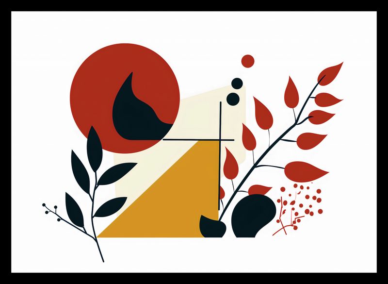 Plakat 35x25cm Ogień i Flora zdjęcie 2