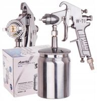 Pistolet Lakierniczy AUARITA Do Malowania Dysza 1,3mm Dolny Zbiornik 600ml