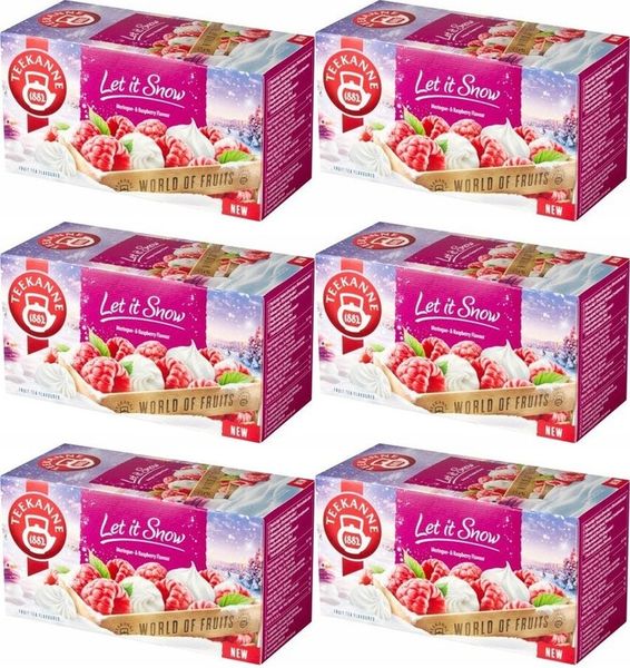TEEKANNE HERBATA OWOCOWA LET IT SNOW 120T zdjęcie 1