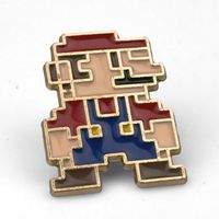 Mario | 3 cm | Metal | Przypinka Gamingowa | Super Mario Bros