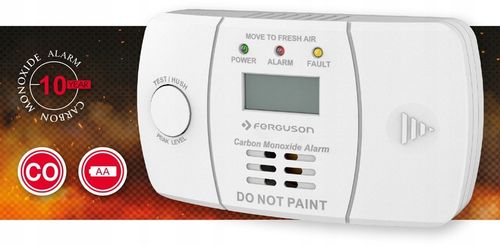FERGUSON Czujka Czadu i Tlenku Węgla FACO1 - Certyfikowany Czujnik CO na Arena.pl