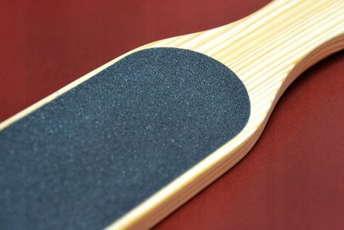 Peggy Sage Tarka do stop pięt drewniana dwustronna profesjonalna pedicure na Arena.pl