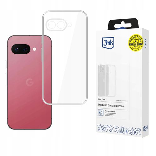 Silikonowe etui na Google Pixel 9A - 3mk Clear Case na Arena.pl