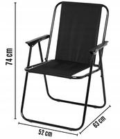 KRZESŁO SKŁADANE PLAŻOWE - TURYSTYCZNE OGRODOWE WĘDKARSKIE LEŻAK LEKKIE