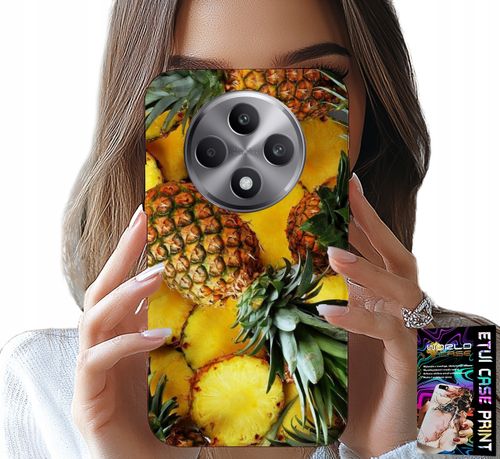 ETUI DO OPPO RENO12 F / 12FS 5G - ANANAS OWOCOWY CASE OBUDOWA + SZKŁO na Arena.pl