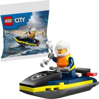 LEGO City Policyjny skuter wodny 30693 minifigurka i akcesoria policyjne