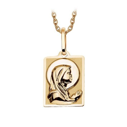 złoty medalik matka boska modląca się 333 na Arena.pl