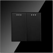 Włącznik Światła Podwójny Elektryczny Szklany