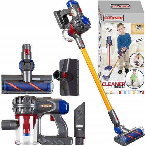 ODKURZACZ PIONOWY DLA DZIECI BEZPRZEWODOWY Z FUNKCJĄ SSANIA DŹWIĘKIEM 4w1 na Arena.pl