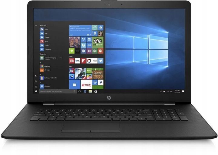 HP Notebook 17 N3060 8GB 1000GB HD+ DVD W10 Czarny zdjęcie 2